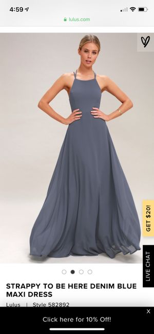 Bridesmaids in white or black? 1