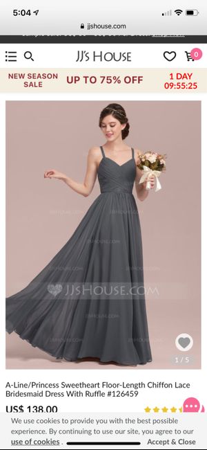 Bridesmaids in white or black? 3