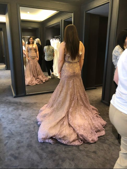 Let's see those dresses. 4