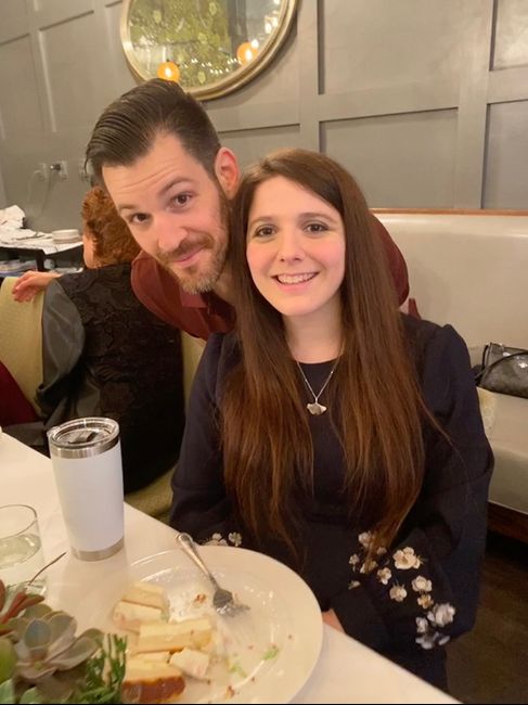 What did you wear to your bridal shower? 5