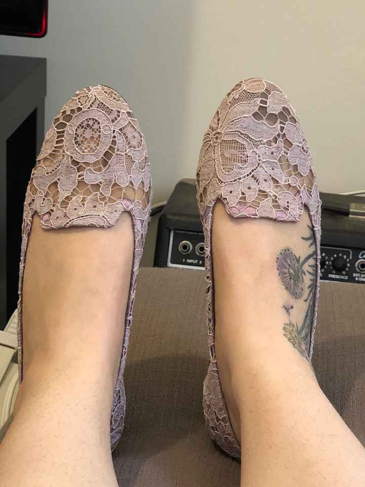 Shoe me your low heel/ no heel bridal shoes~ - 1