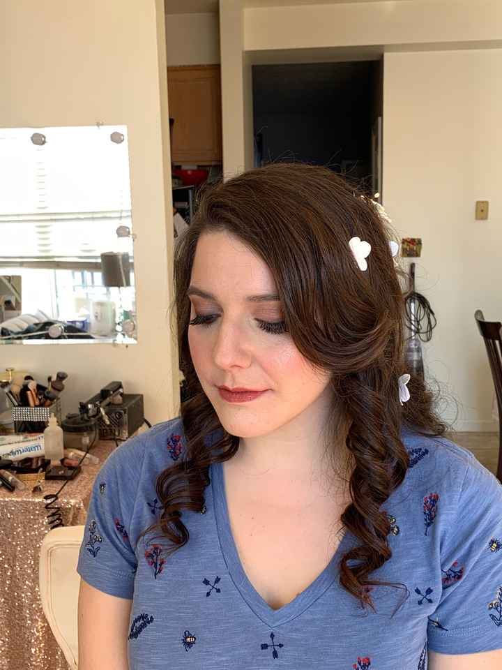 Hair and makeup trial! - 1