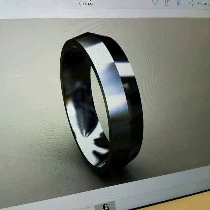 FH's wedding ring is ordered!