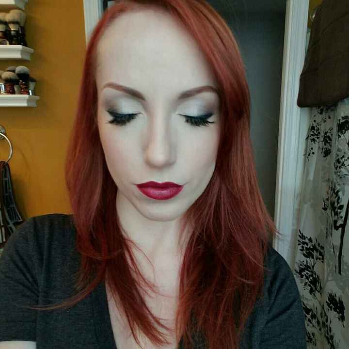 Makeup trial results! Obsessed!