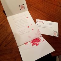 Invitations are (corrected) and here! Yay!