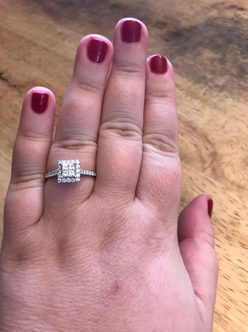 Is your engagement ring new or a family heirloom? - 1