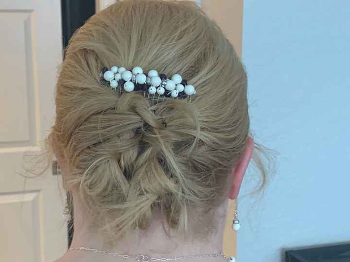 Updo for thin hair - 1