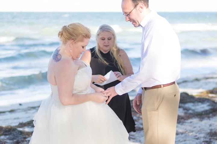 Stupid ring wouldn't go on.