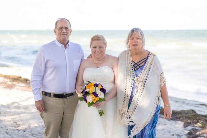 Me with my mom and dad.  