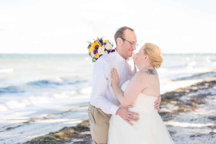 Cheesy posed picture that I ended up loving.