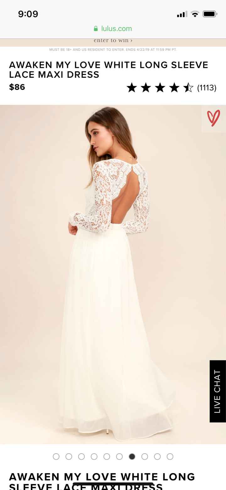 Wedding dress tailoring - 1