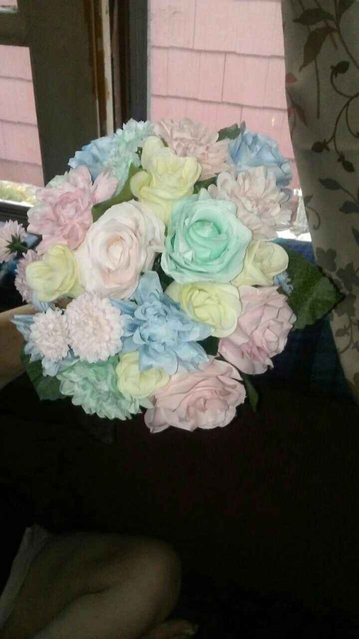 DIY flower bouquets