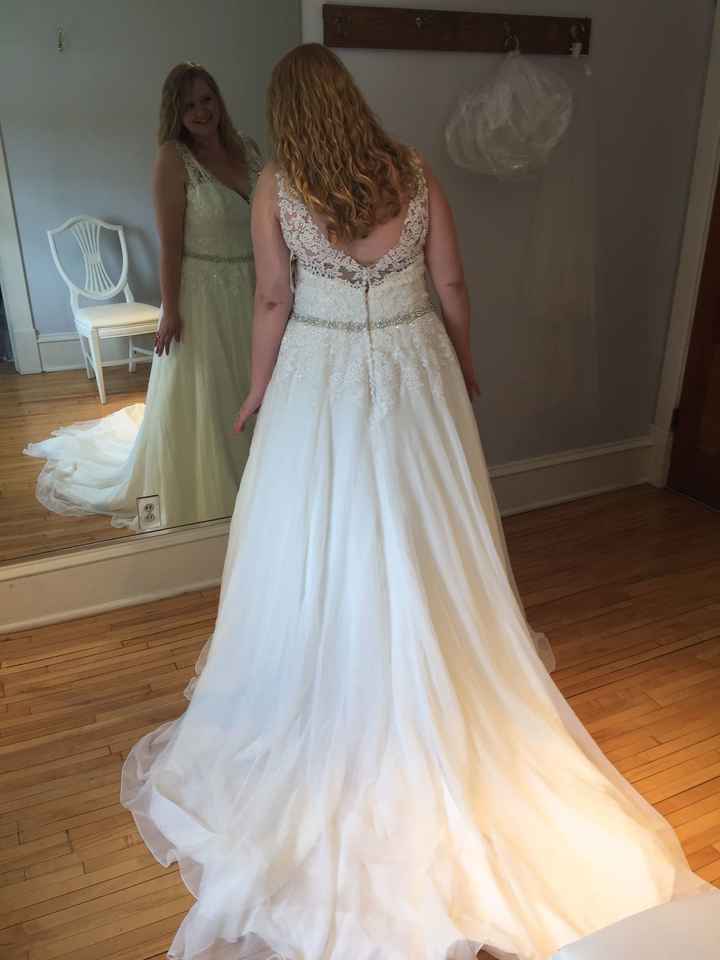 How many dresses did you try before you found THE ONE?