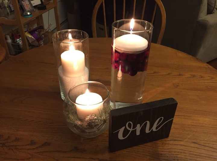 Non-Floral Centerpieces