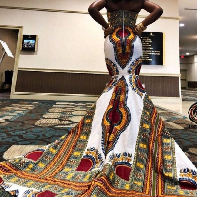 African Wedding Dress For 1st Ceremony Ordered!!!! 2