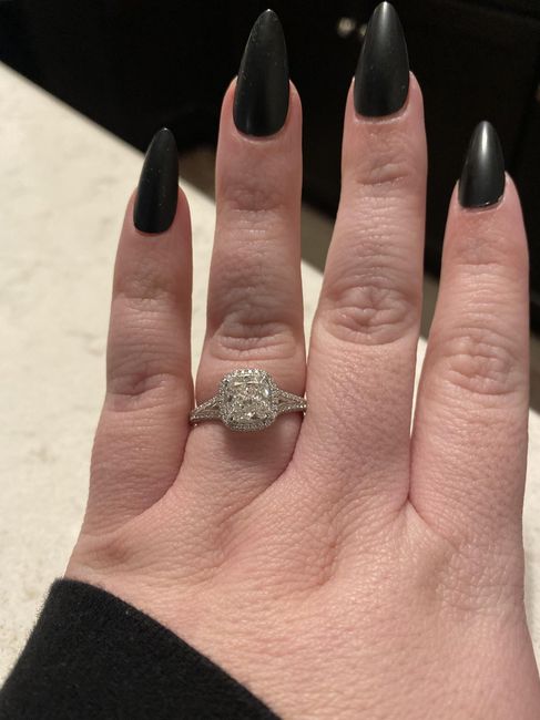 How much input did you have on your ring? 2