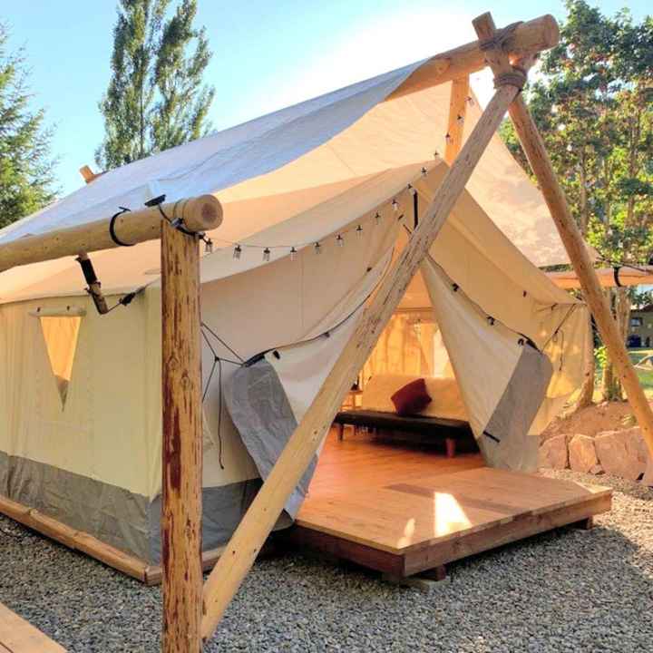 Secluded Glamping Honeymoon Booked - 1