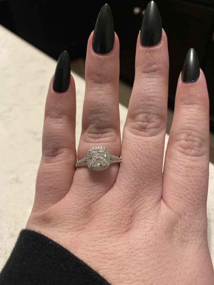 How much input did you have on your ring? - 1