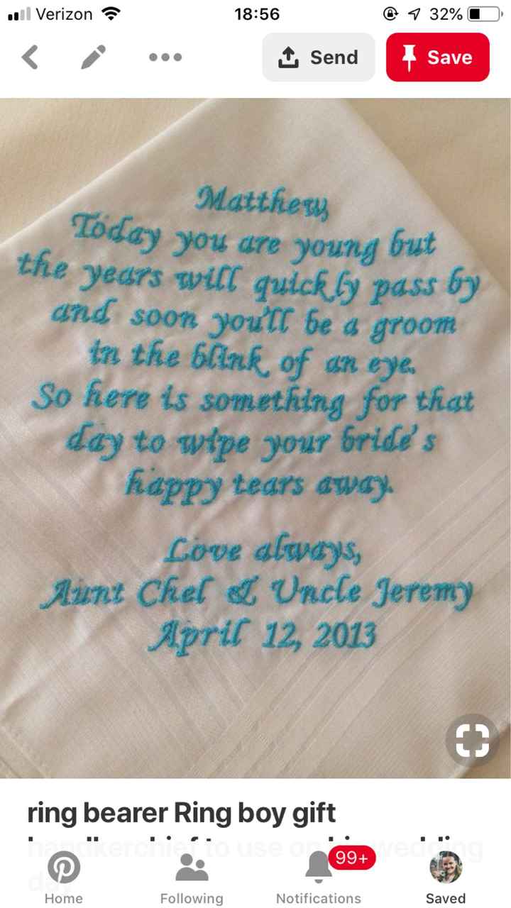 Ring Bearer Gift - 1