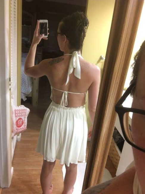 Need opinions on my second dress! Helpp.