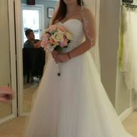 I picked up my dress