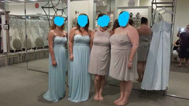 Found the bridesmaid dresses