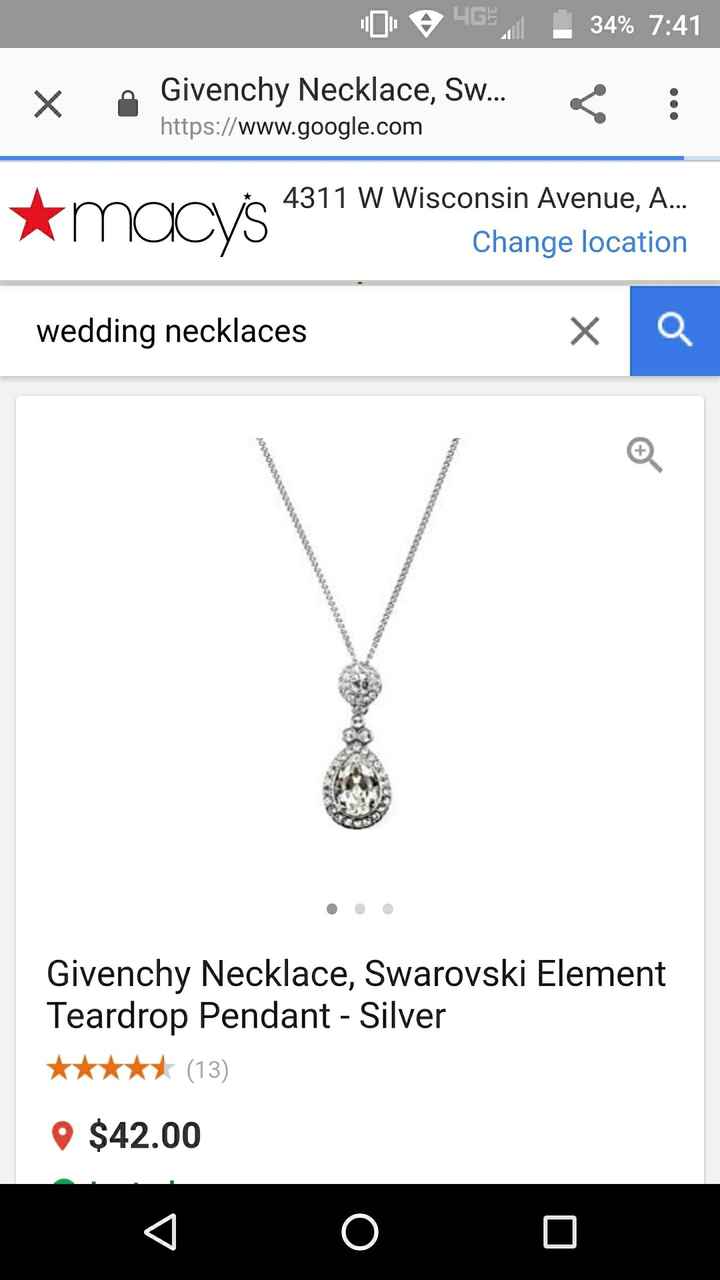 What kind of jewelry?