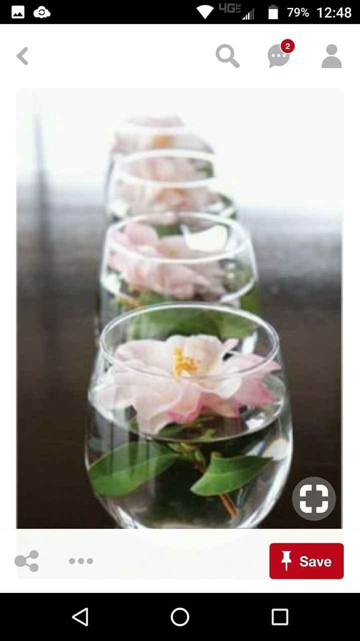 Wine bottle centerpieces!