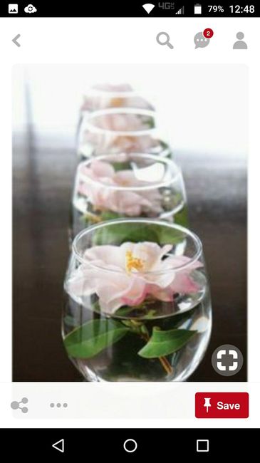 Wine bottle centerpieces!