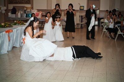 Finally pictures of Mr. & Mrs. Monarrez