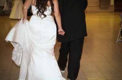 Finally pictures of Mr. & Mrs. Monarrez