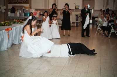 Finally pictures of Mr. & Mrs. Monarrez