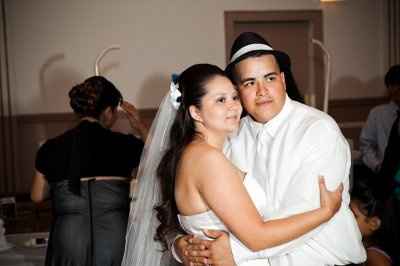 Finally pictures of Mr. & Mrs. Monarrez