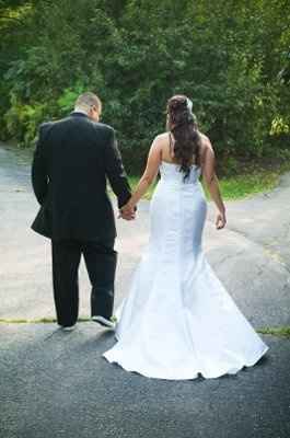 Finally pictures of Mr. & Mrs. Monarrez