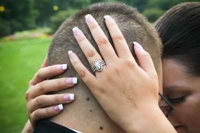 Finally pictures of Mr. & Mrs. Monarrez