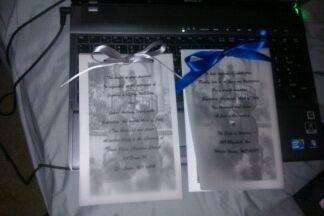 I need some ideas for DIY wedding invitations