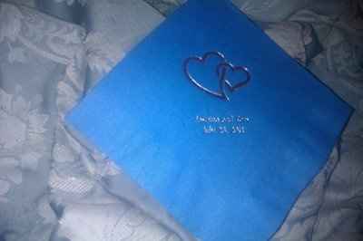 personalized napkins