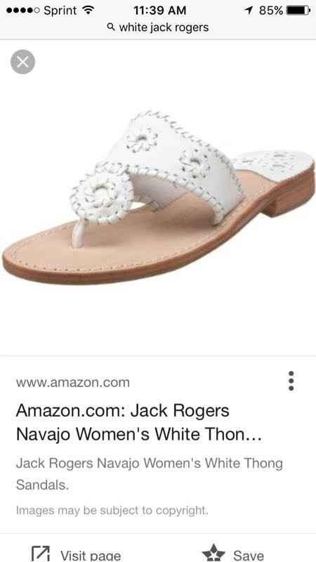 Non-dressy shoes/sandals: did anyone do this?