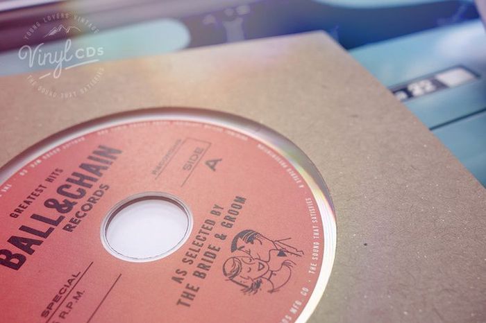 Record player invitations - 1