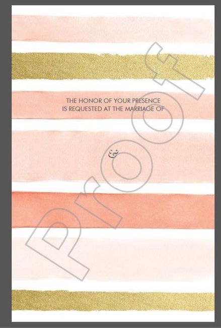 Let's see your wedding invites