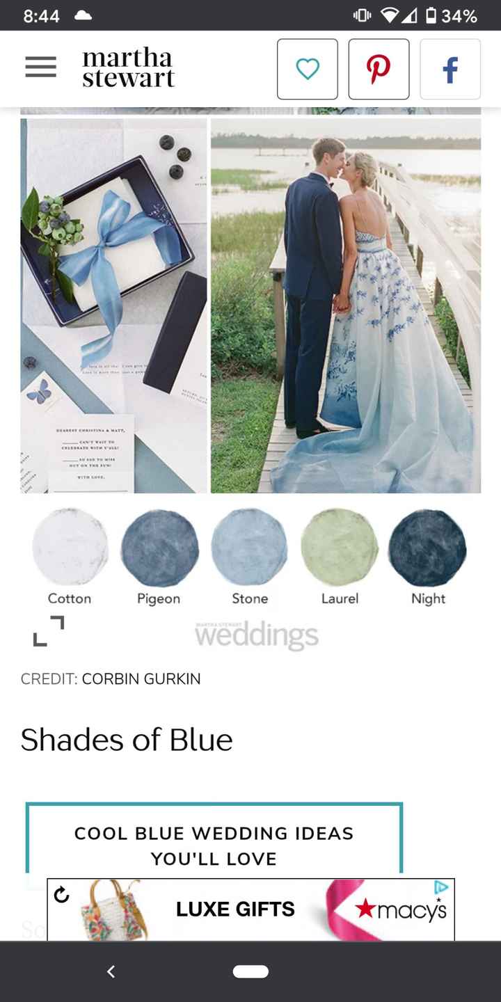 Wedding color theme - 2