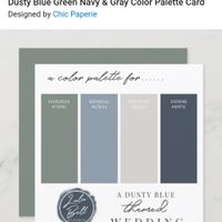 Wedding color theme - 1