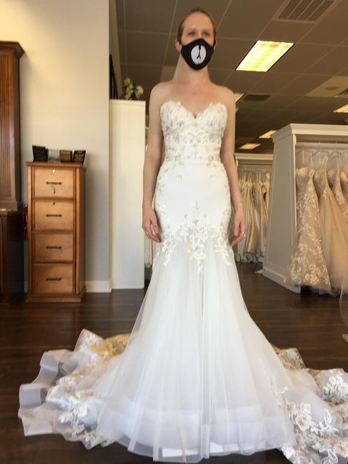 Hey ladies! I'm torn between two dresses and am hoping for some feedback. 2
