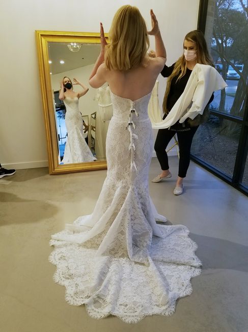 Hey ladies! I'm torn between two dresses and am hoping for some feedback. 6