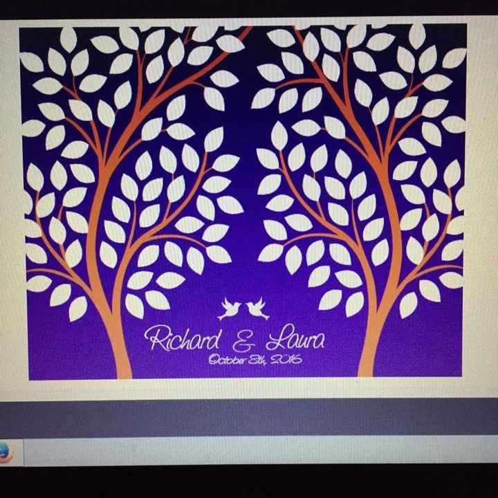 Show me your non traditional guest book! Or your inspiration!