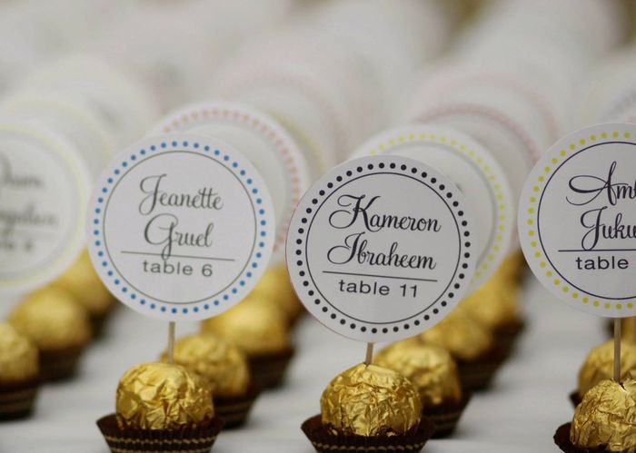 Escort Card Table/Seating Chart