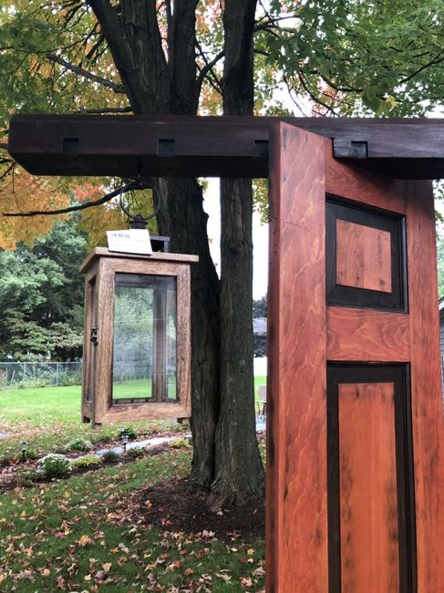 Diy threshold and altar 2