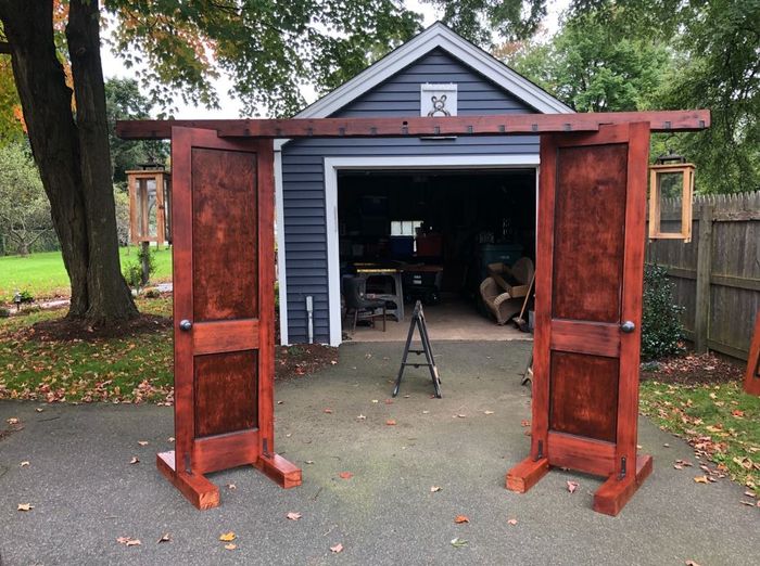 Diy threshold and altar 4