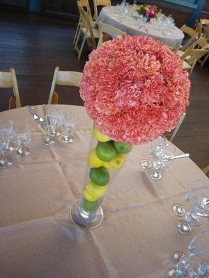 Anyone using really tall vases for centerpieces?