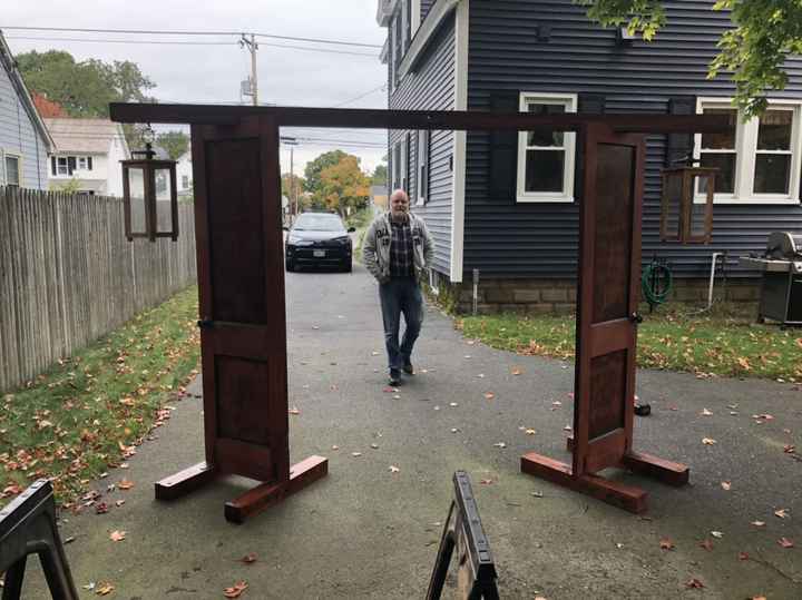 Diy threshold and altar - 3